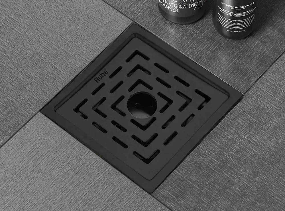 Grid Square Floor Drain omadused.
